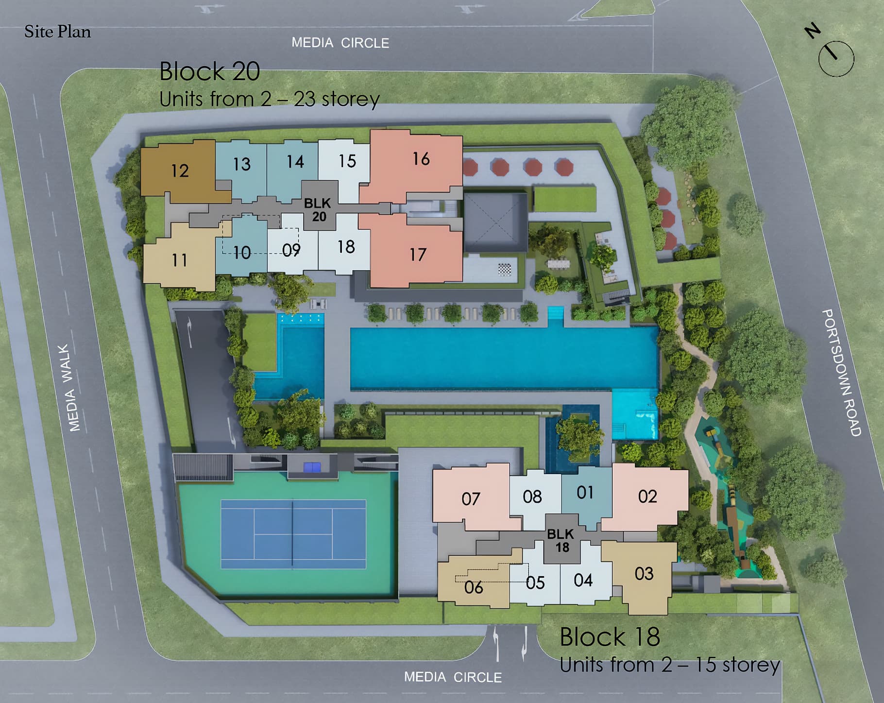 Hudson Place Residences Site Plan image